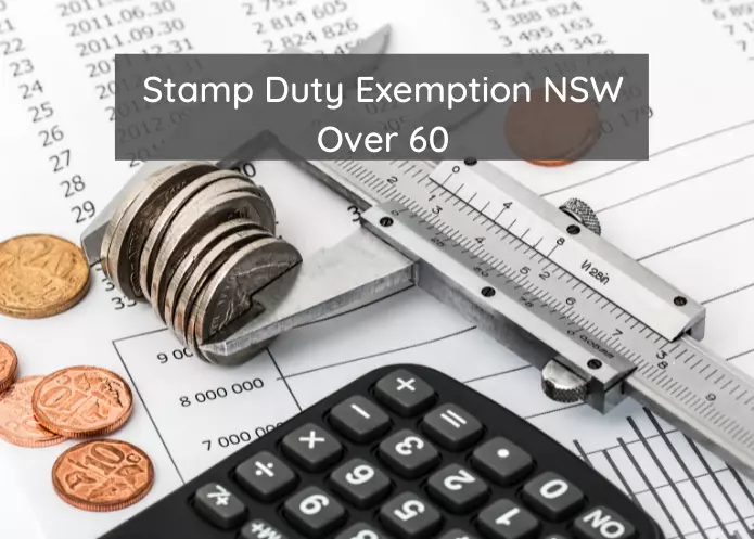This image shows stamp duty exemption nsw over 60