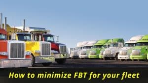 image represents How to minimize FBT for your fleet